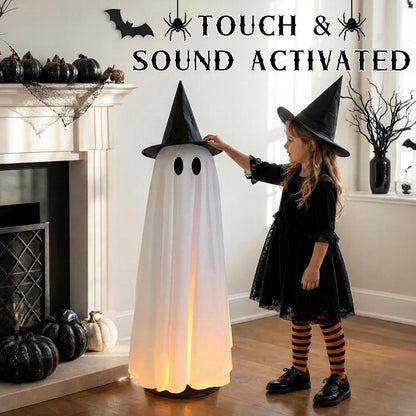 HauntGlow – Floating Ghost Lamp